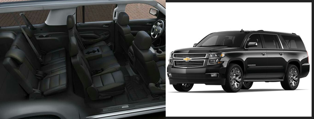 Chevy Suburban | 6 Pessengers, 6 Bags |